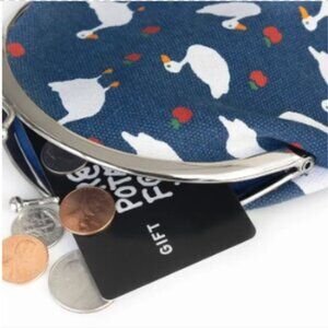 Kiss-Lock Coin Purse - Cottage Goose